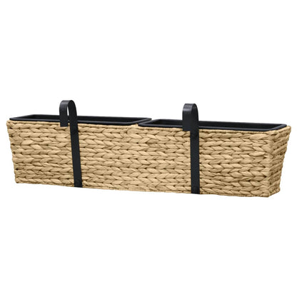 Conjunto De Jardineras 2 Unidades Jacinto De Agua