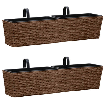 Conjunto De Jardineras 2 Unidades Jacinto De Agua