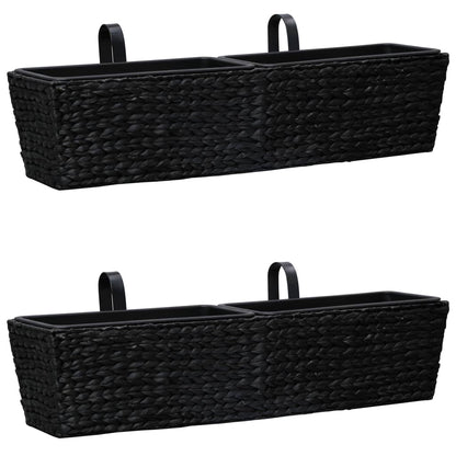 Conjunto De Jardineras 2 Unidades Jacinto De Agua