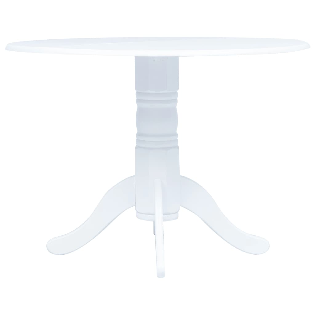 Mesa De Comedor Madera Maciza De Caucho 106 Cm
