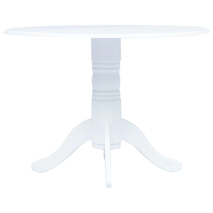 Mesa De Comedor Madera Maciza De Caucho 106 Cm