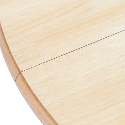 Mesa De Comedor Madera Maciza De Caucho 106 Cm