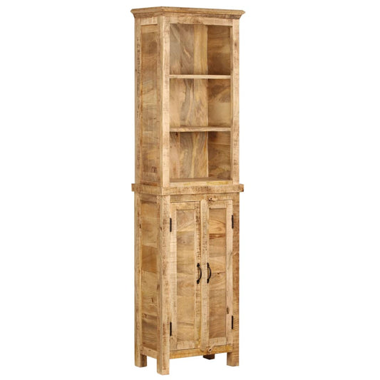 Estantería De Madera Maciza De Mango 50X30X180 Cm