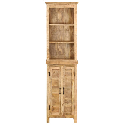 Estantería De Madera Maciza De Mango 50X30X180 Cm