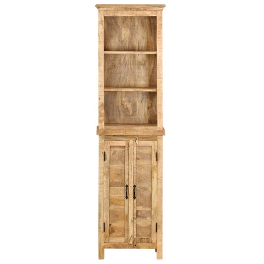 Estantería De Madera Maciza De Mango 50X30X180 Cm