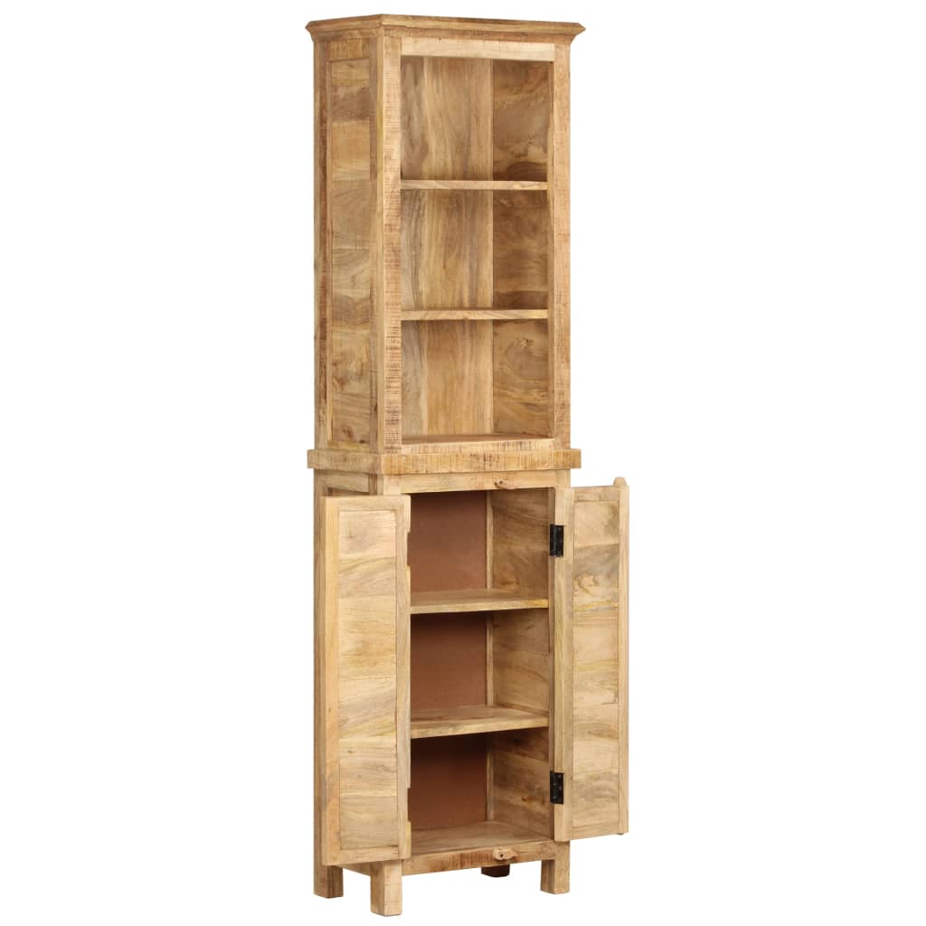 Estantería De Madera Maciza De Mango 50X30X180 Cm
