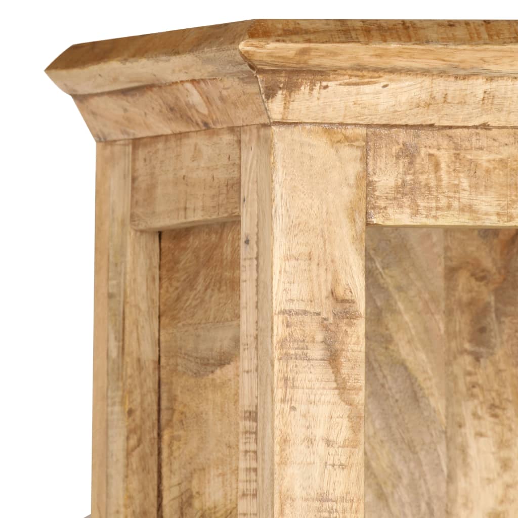 Estantería De Madera Maciza De Mango 50X30X180 Cm