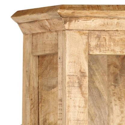 Estantería De Madera Maciza De Mango 50X30X180 Cm