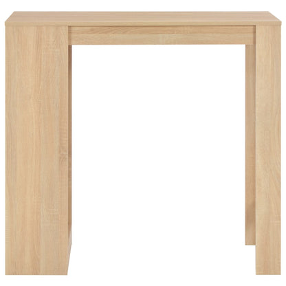 Mesa Alta De Cocina Con Estantería Color 110X50X103 Cm