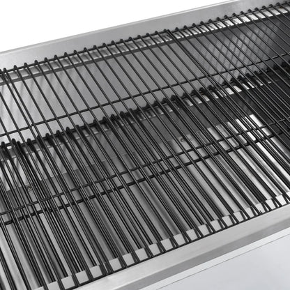 Parrilla De Barbacoa Con Asador Y Motor Eléctrico