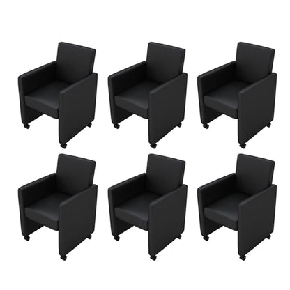 Sillas De Comedor 6 Uds Cuero Sintético