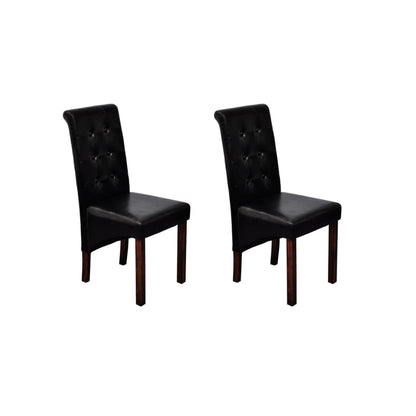 Sillas De Comedor 6 Unidades Cuero Sintético