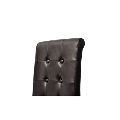 Sillas De Comedor 6 Unidades Cuero Sintético