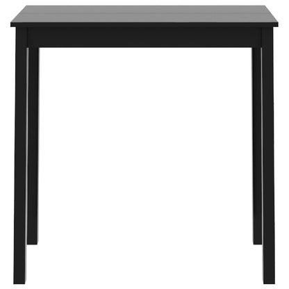 Mesa Alta Negra De Mdf 115X55X107 Cm