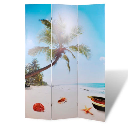 Biombo Divisor Plegable 200X170 Cm Playa