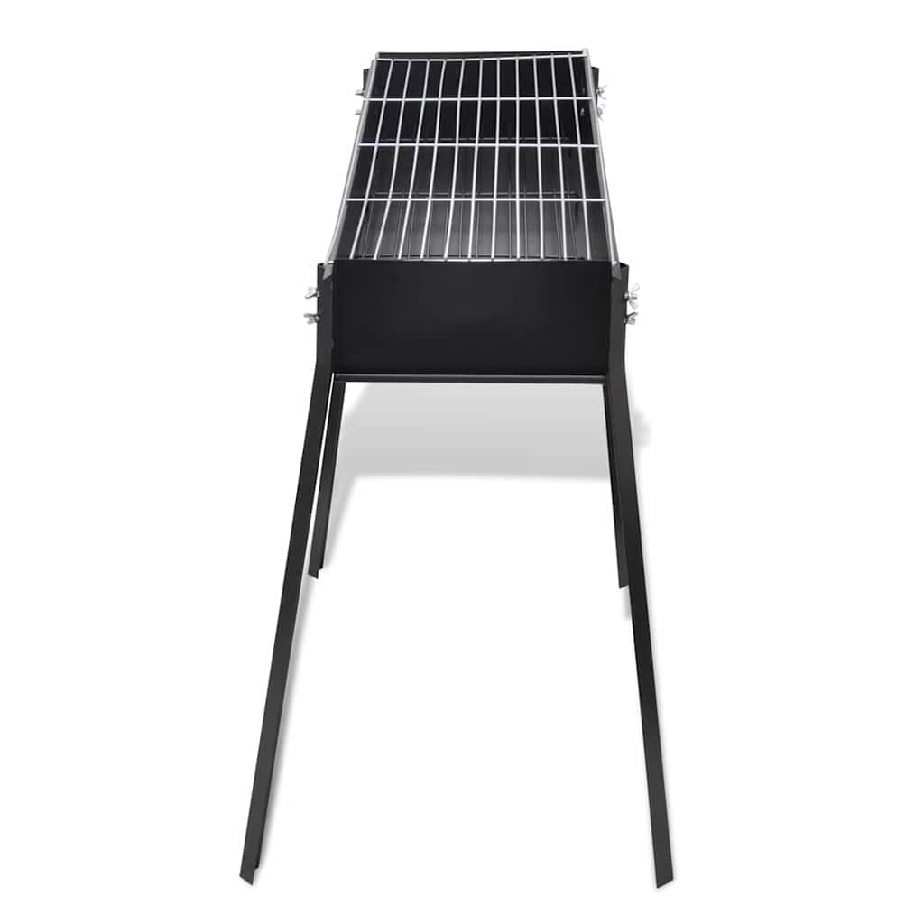 Barbacoa De Carbón Cuadrada Con Soporte