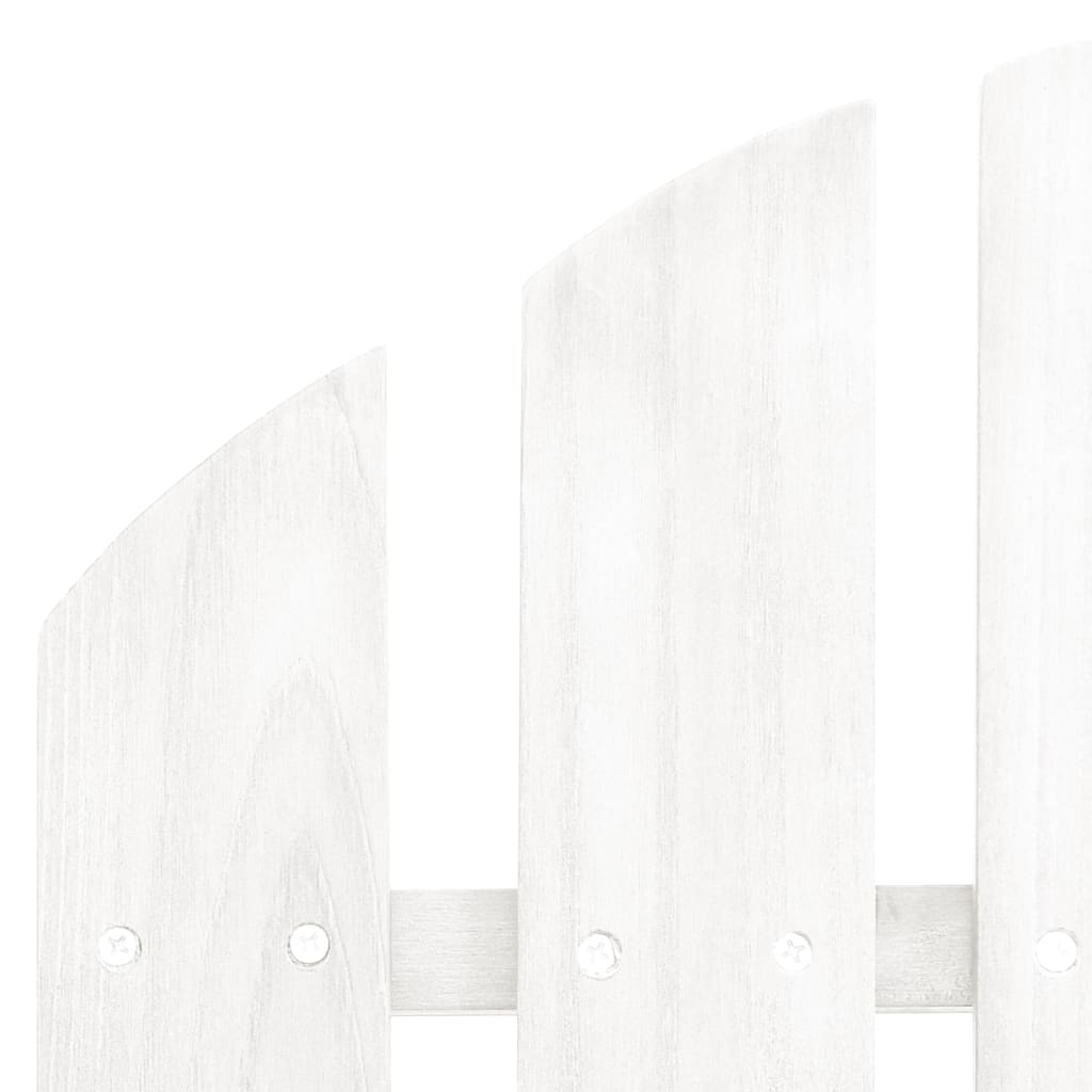 Silla De Jardín Con Otomana Madera Blanca