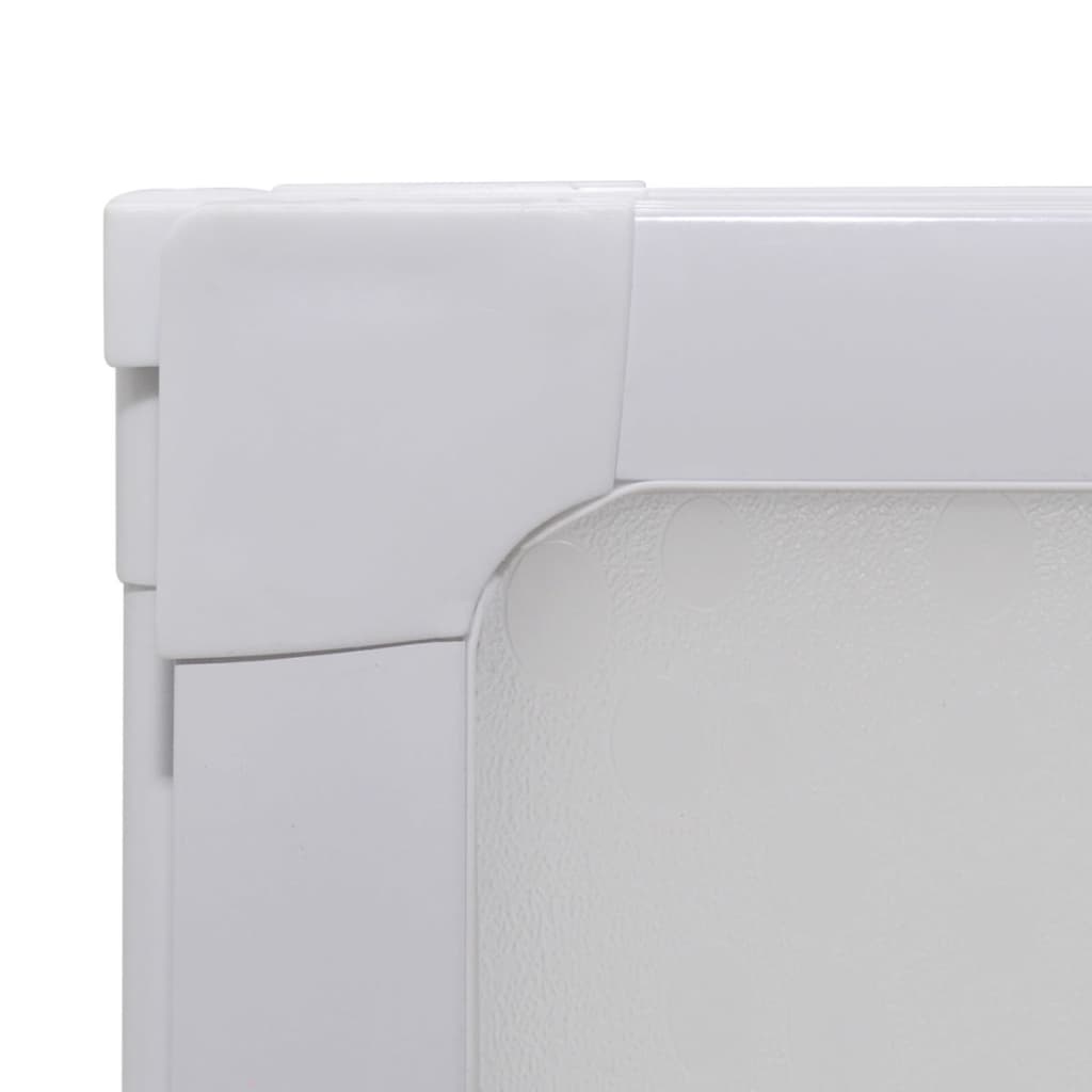 Mampara De Ducha Con 3 Paneles Plegables, 141 X 130 Cm