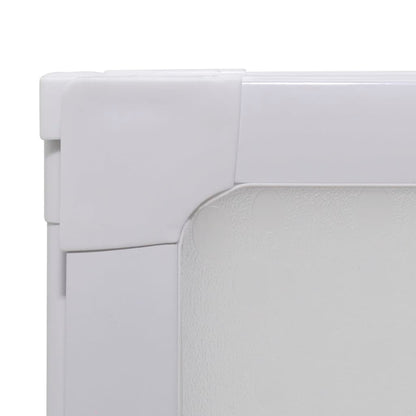 Mampara De Ducha Con 3 Paneles Plegables, 141 X 130 Cm