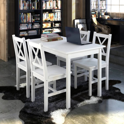 Juego De Muebles De Comedor 5 Piezas