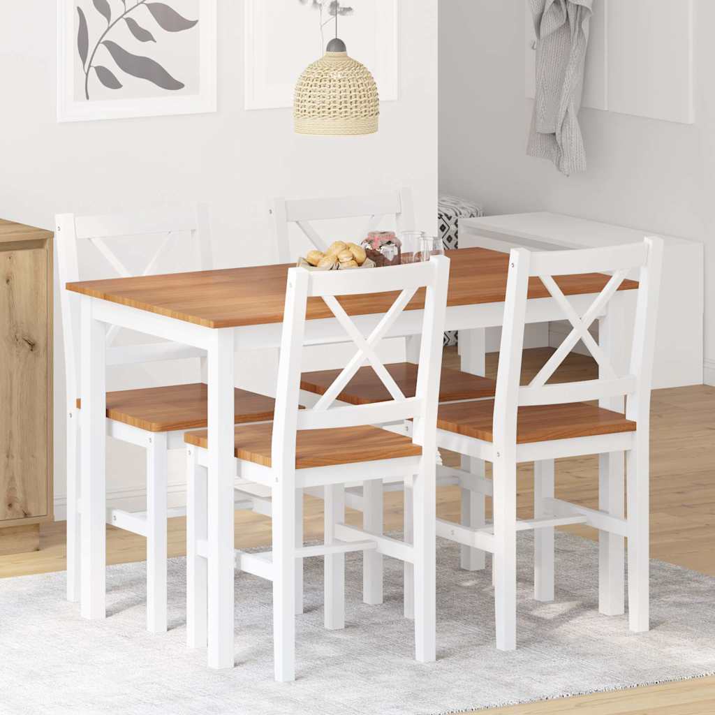 Juego De Muebles De Comedor 5 Piezas