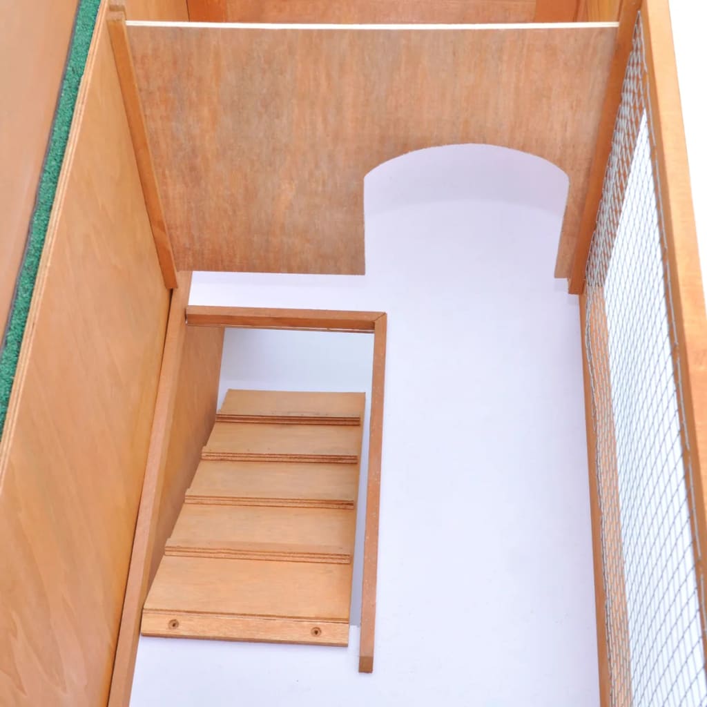 Casa De Animales Pequeños Jaula Conejera 1 Puerta Madera