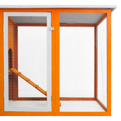 Gallinero De Madera Con 1 Jaula Para Huevos