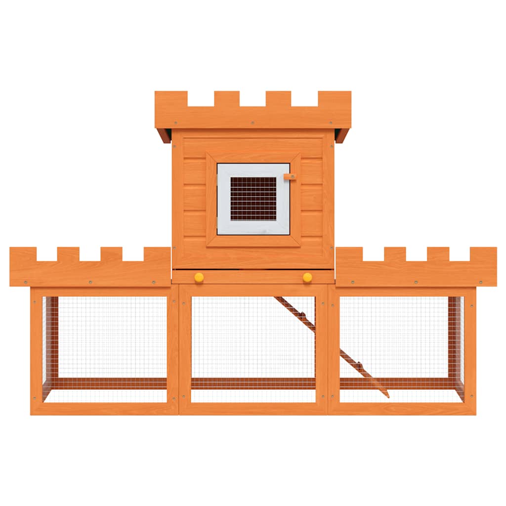 Casa Grande De Animales Jaula Conejera De Madera