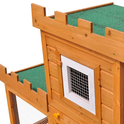 Casa Grande De Animales Jaula Conejera De Madera