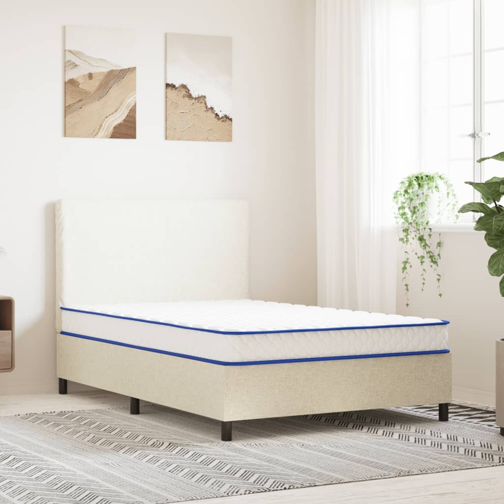 Colchón De Espuma Viscoelástica Blanca 90X190X17 Cm Suave