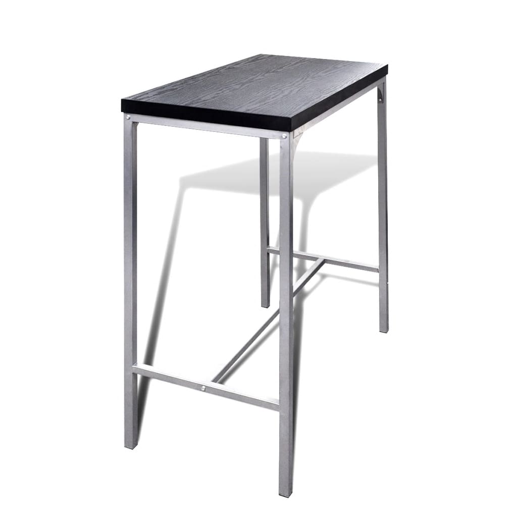 Mesa Alta Y Taburetes De Barra De Cocina