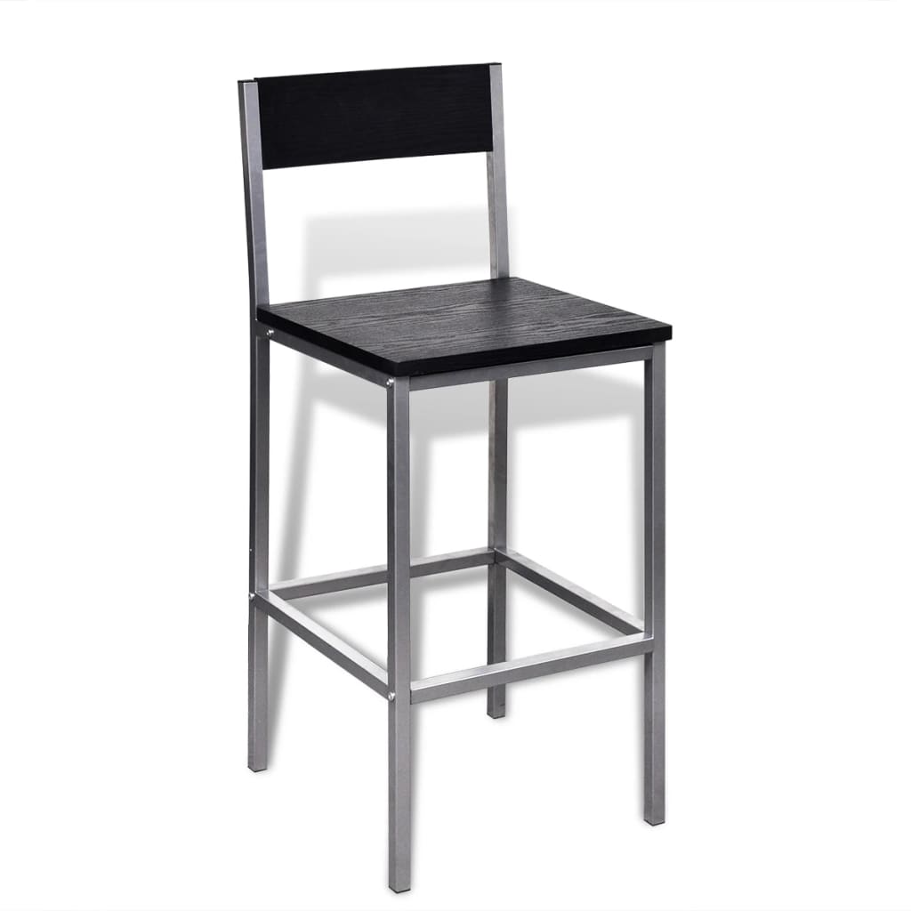 Mesa Alta Y Taburetes De Barra De Cocina