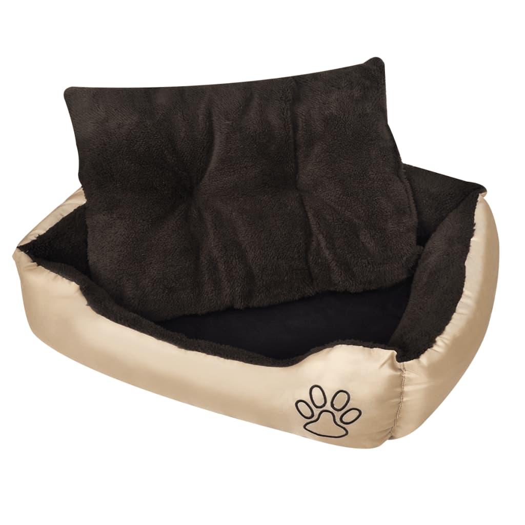 Vida Cama Para Perro Con Cojín Acolchado Talla