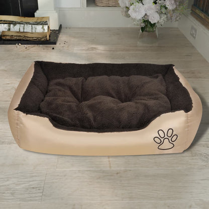 Vida Cama Para Perro Con Cojín Acolchado Talla