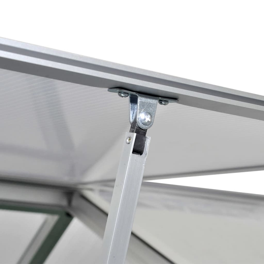 Invernadero De Aluminio Reforzado Con Estructura Base 9,025 M²
