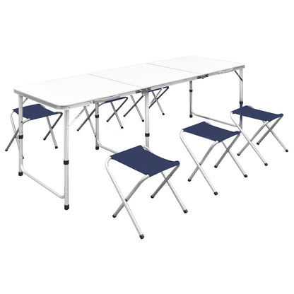 Mesita Plegable De Aluminio Camping Con