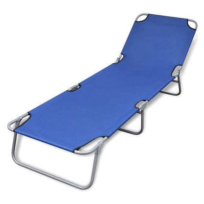 Tumbona Plegable De Acero Con Recubrimiento Polvo