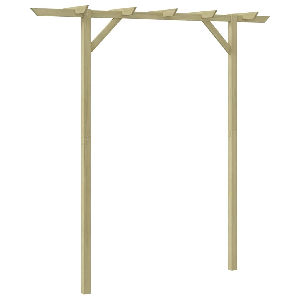Pérgola De Jardín De Madera 205X40X203 Cm