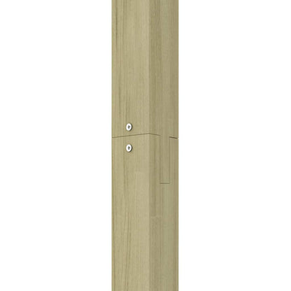 Pérgola De Jardín De Madera 205X40X203 Cm