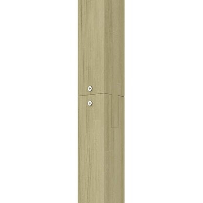 Pérgola De Jardín De Madera 205X40X203 Cm