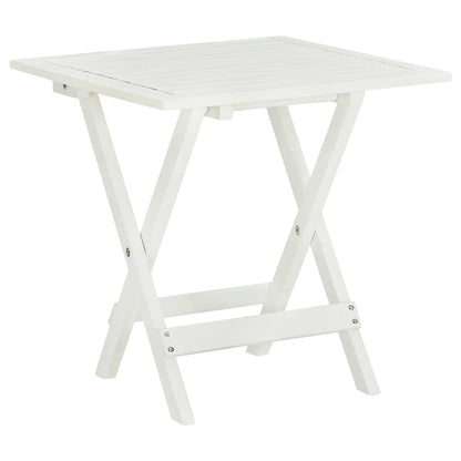 Mesa Para Terraza Bistró Madera Maciza De Acacia 46X46X47 Cm