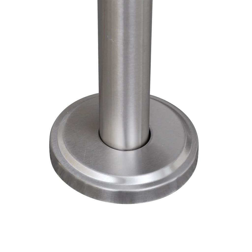 Conjunto De 2 Buzones Con Soporte De Acero Inoxidable