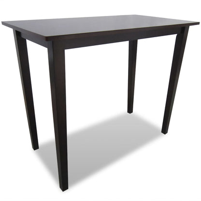 Mesa Alta De Madera Blanca