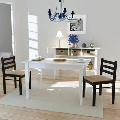 Sillas De Comedor 6 Unidades Madera Maciza Y Terciopelo