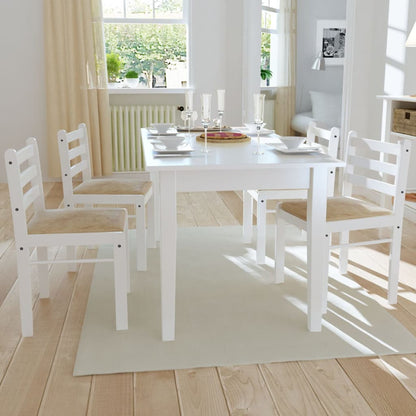 Sillas De Comedor 6 Unidades Madera Maciza Y Terciopelo