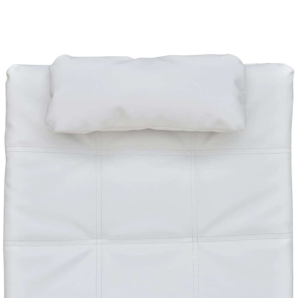 Diván Con Almohada De Cuero Sintético