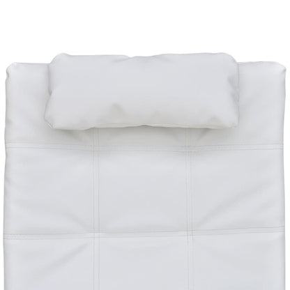 Diván Con Almohada De Cuero Sintético