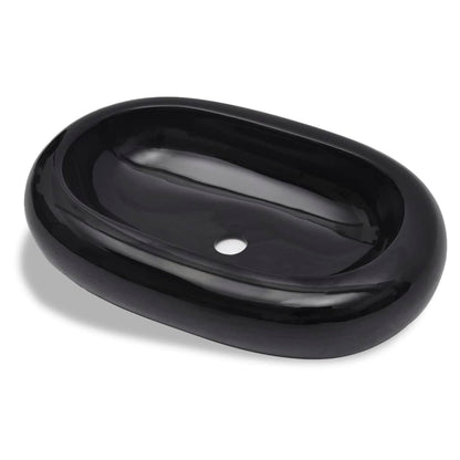 Lavabo De Cerámica Ovalado
