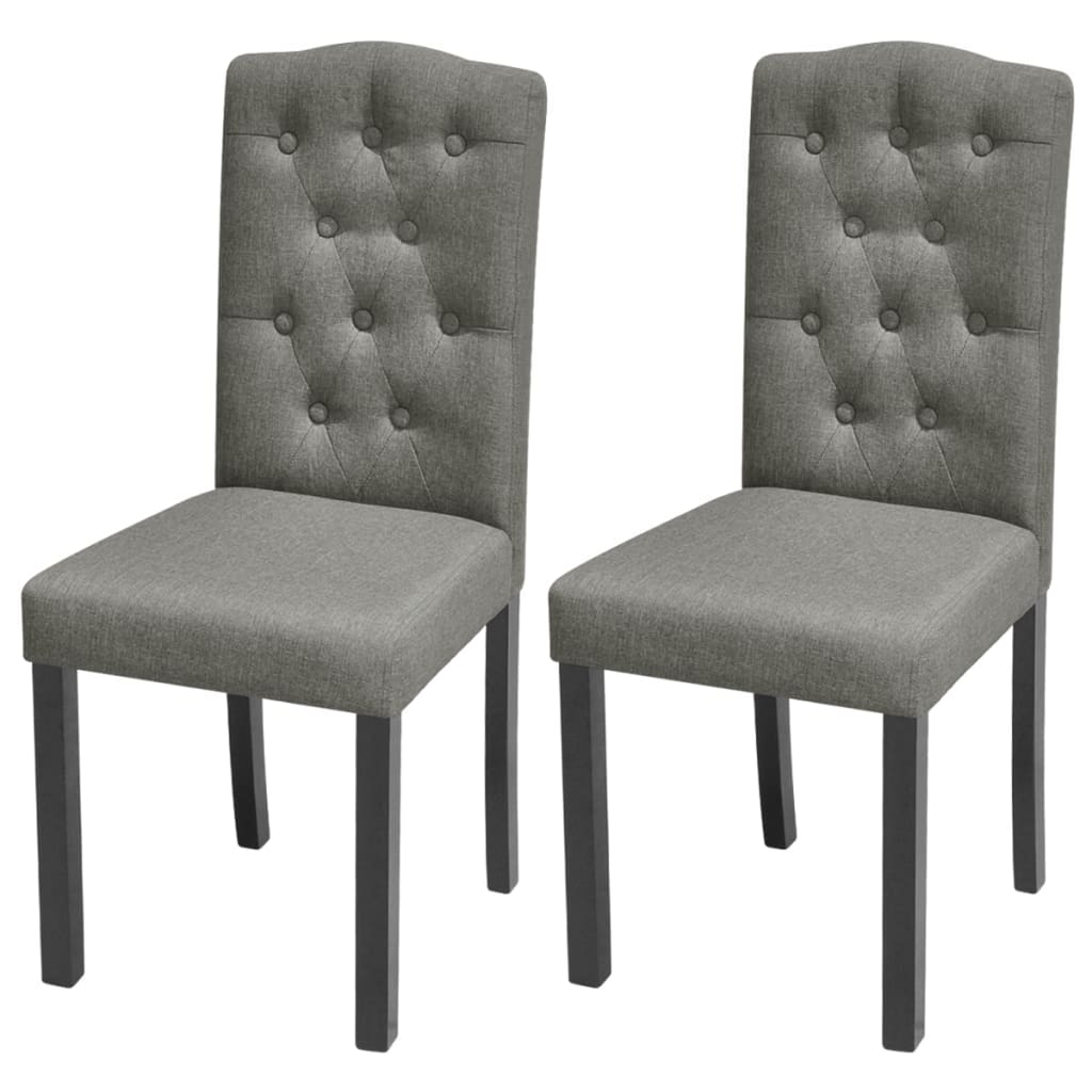 Sillas De Comedor 2 Unidades Tela