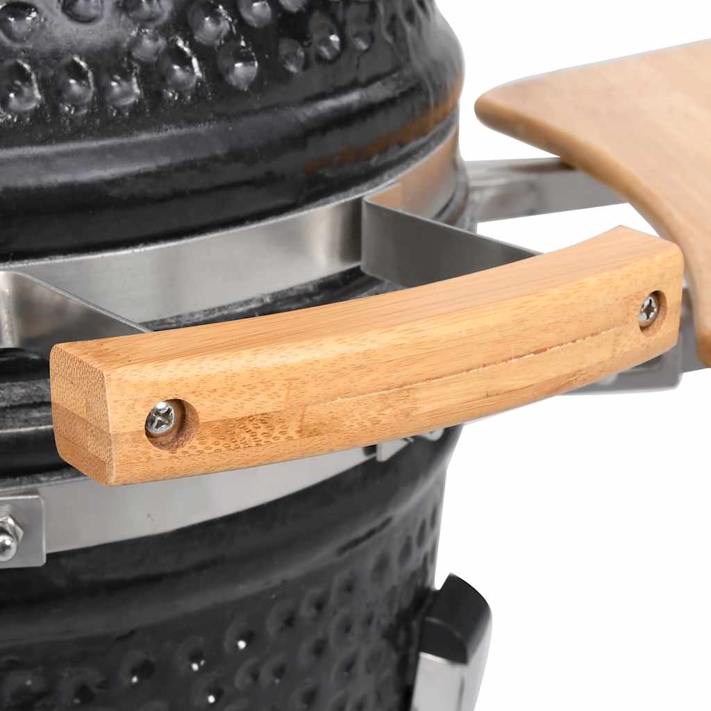 Kamado Barbacoa Parrilla Y Ahumador Cerámico 33 Cm